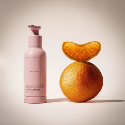 Sweet Orange, Face&Body Acid Cleanser 140ml