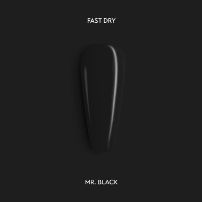 Mr Black Nail Polish Fast Dry, 7ml