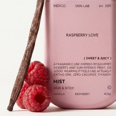 Raspberry Love, Hair & Body Mist 30ml