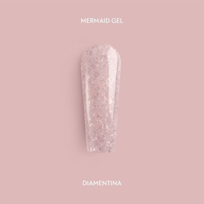 Builder Mermaid Gel Diamentina, 15ml