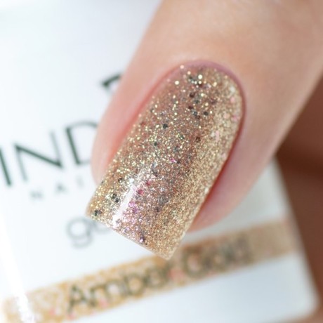 Amber Gold Gel Polish, 7ml