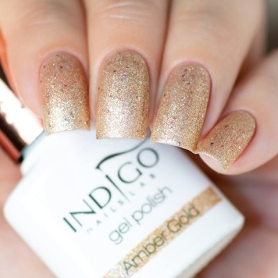 Amber Gold Gel Polish, 7ml