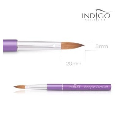 Indigo Acrylic Brush No.8, kolínský