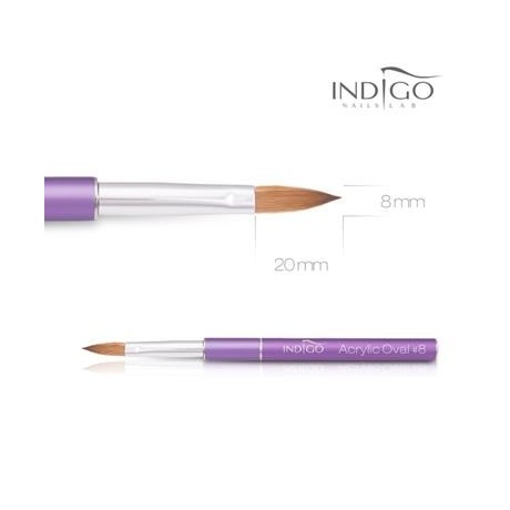 Indigo Acrylic Brush No.8, kolínský