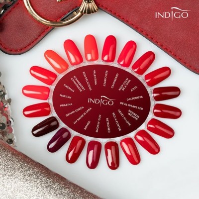 Retro Red Gel Polish, 7ml