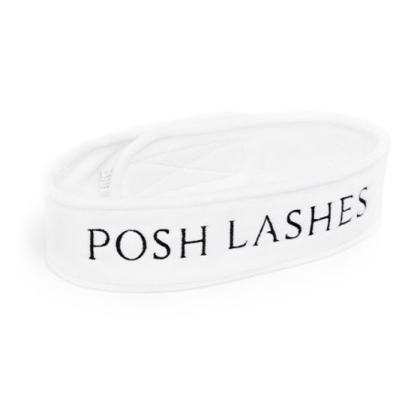 Posh Lashes Čelenka, white