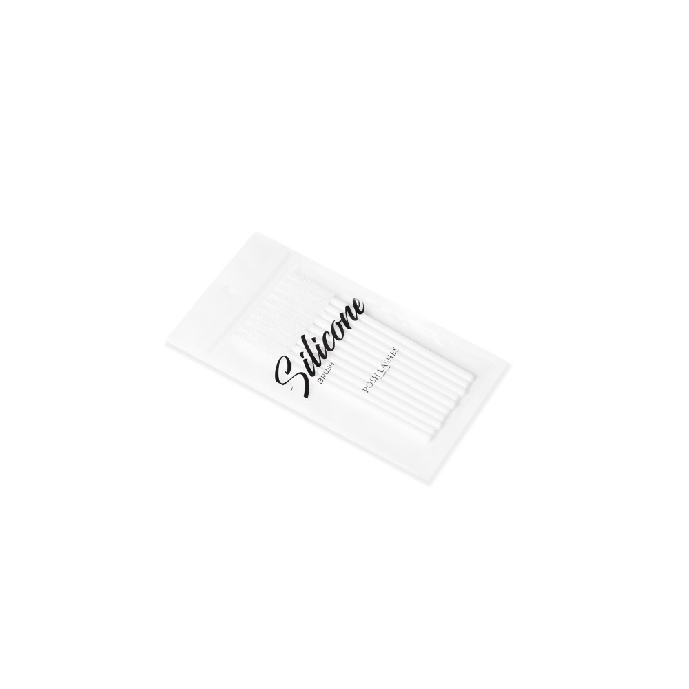 Posh Lashes Kartáček na řasy silikonový, 10ks Posh Lashes Kartáček na řasy silikonový, 10ks