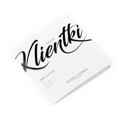 Posh Lashes Karta klienta