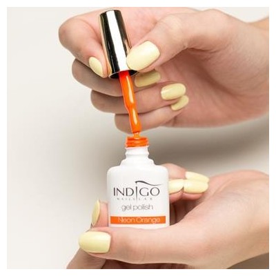 Neon Orange Gel Polish, 10ml