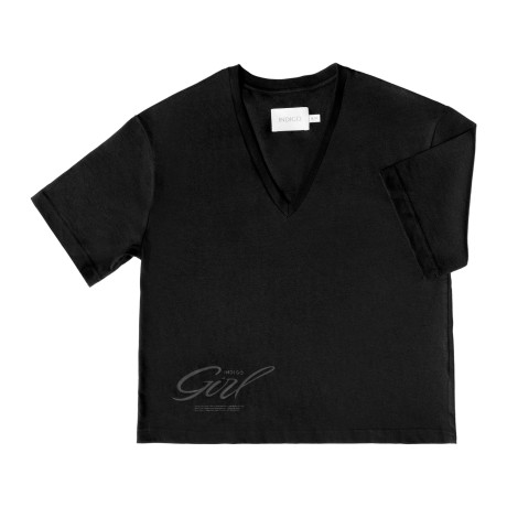 Tričko Indigo Girl Vintage Black, S/M