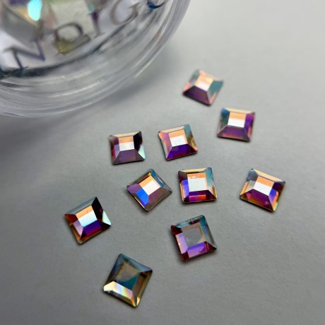 Crystal AB Swarovski, čtverec