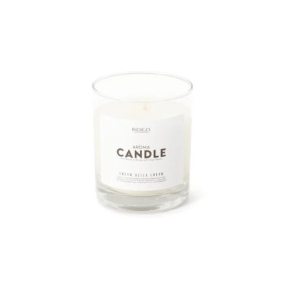 Indigo svíčka Cream della Cream, 230g