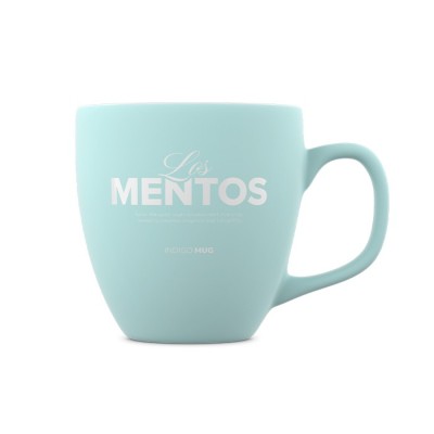 Hrníček Indigo, Los Mentos