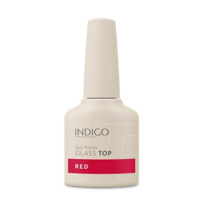 GlassTop Red Gel Polish, 7ml