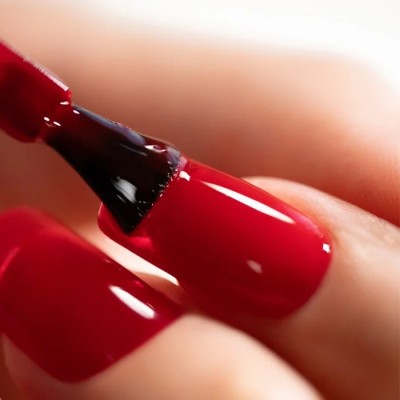 GlassTop Red Gel Polish, 7ml