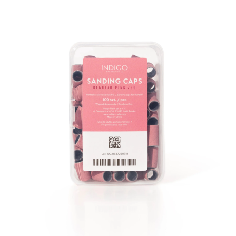 Sanding Caps Regular Pink 260, 100ks