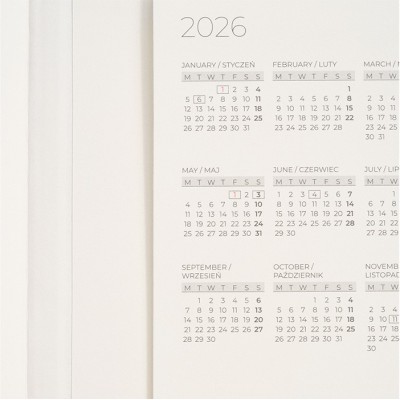 Diář Indigo 2026 týdenní, B5