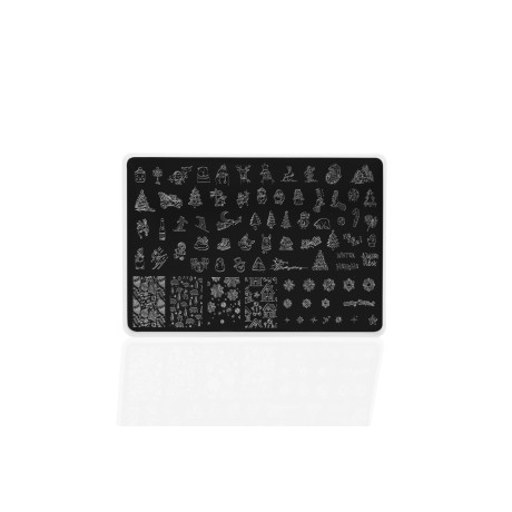 Indigo destička na razítkování, Winter 2