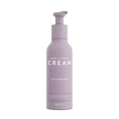 Vanilla & Leather, Glitter Hand&Body Cream, 140ml