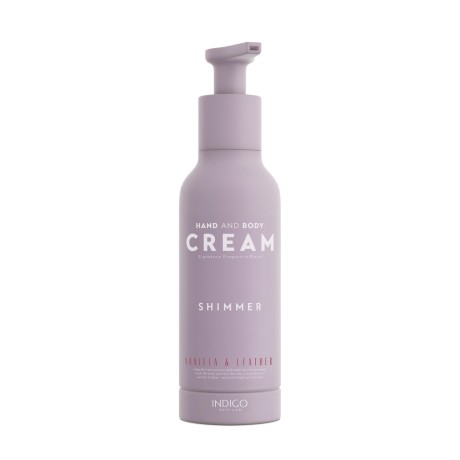 Vanilla & Leather, Glitter Hand&Body Cream, 140ml