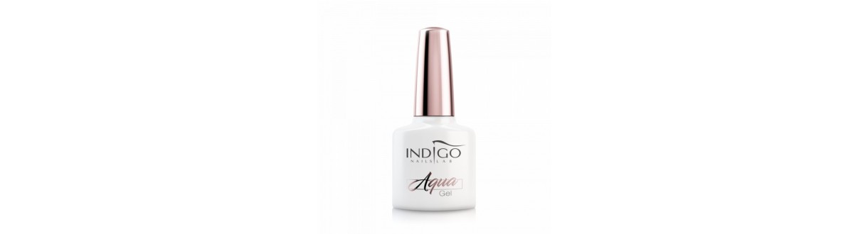 Gel Polish Effect Base & Aqua Gel